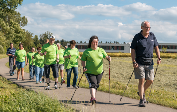 Nordic Walking Gruppe