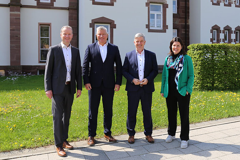 Stefan Guhl, Bernd Mager, Stefan Bär und Andrea Weidemann.